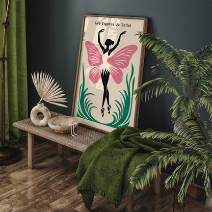 Les Figures de Ballet Nursery Room Poster