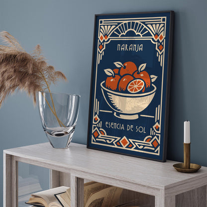 Oranges Fruit Poster