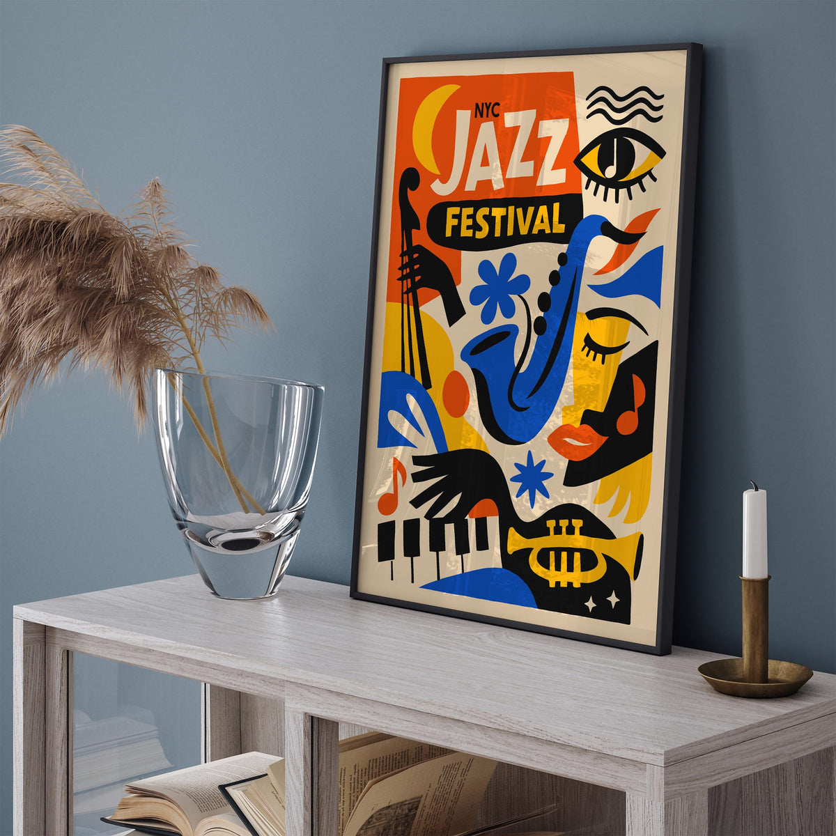 New York City Jazz Festival Art Poster