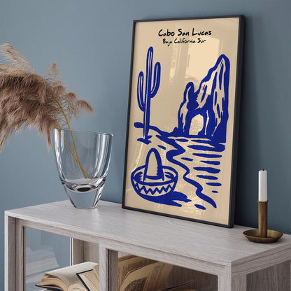Cabo San Lucas Mexico - Travel Wall Art Print
