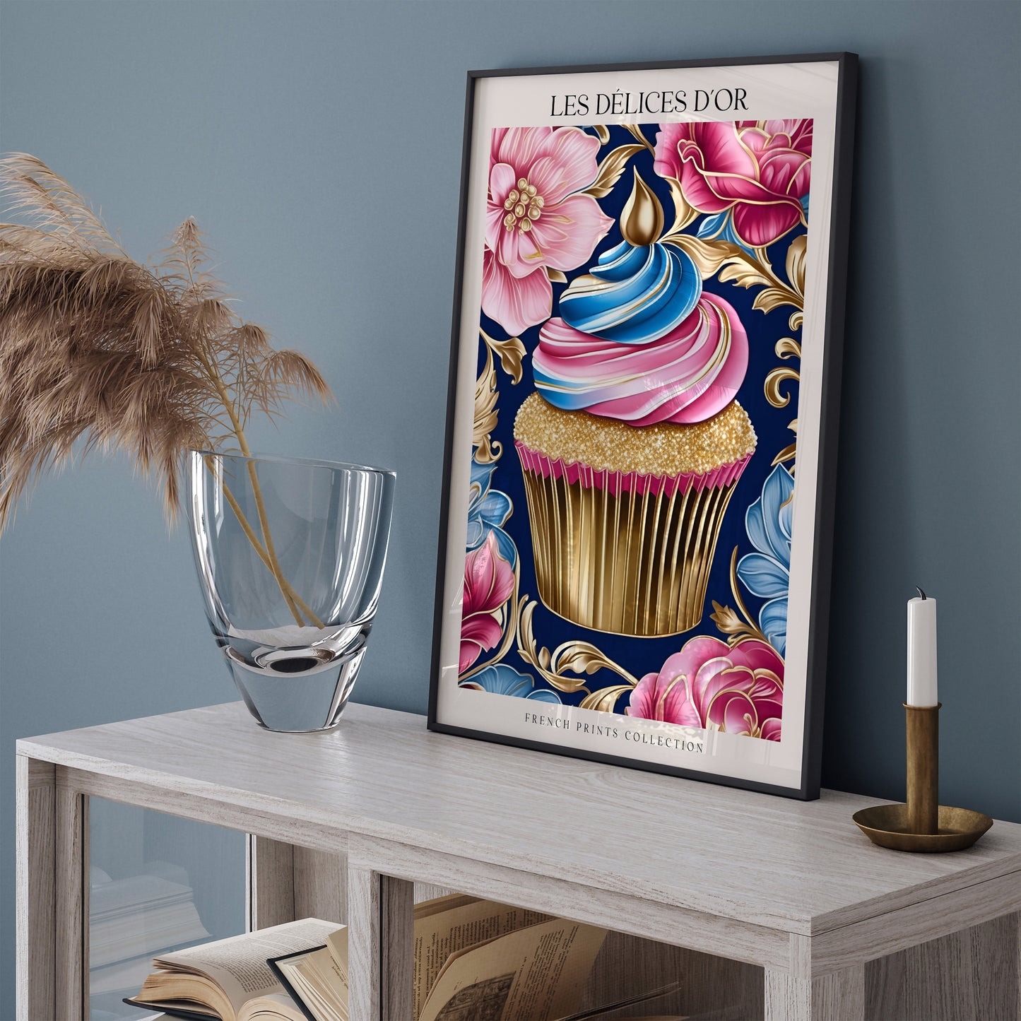 Elegant Patisserie Wall Art: French Bakery Poster Print