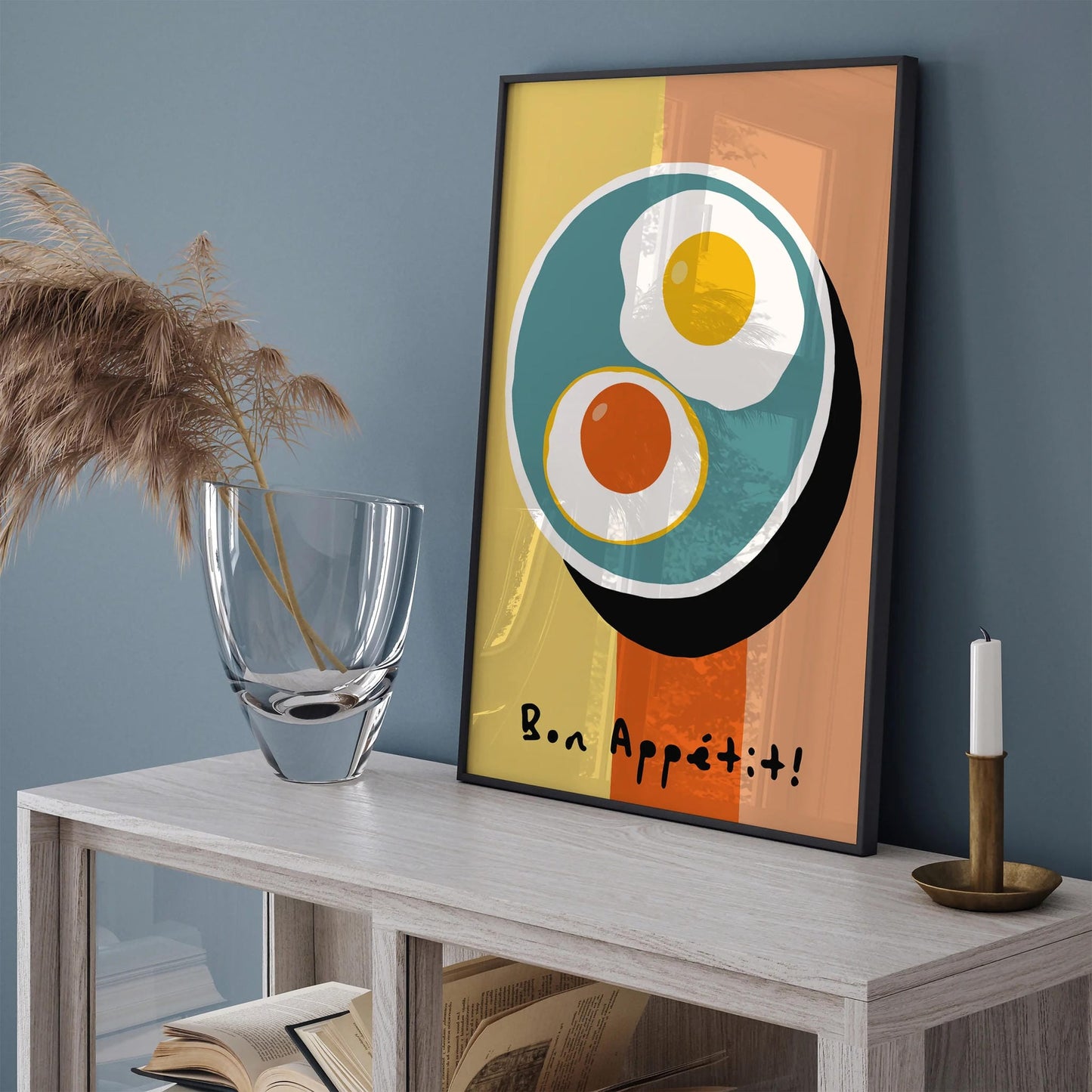 Bon Appétit Breakfast Eggs Wall Art
