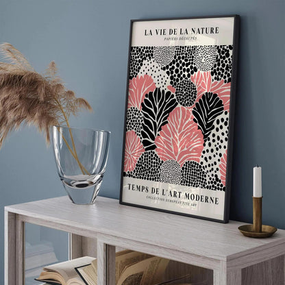 La Vie de la Nature Papiers Decoupes Poster