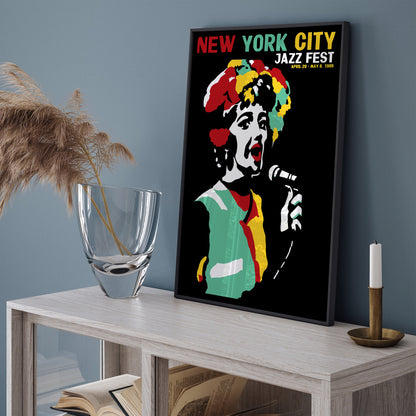 NYC Jazz Fest Vintage Poster