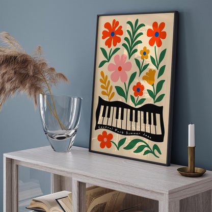 Central Park Summer Jazz Festival Poster