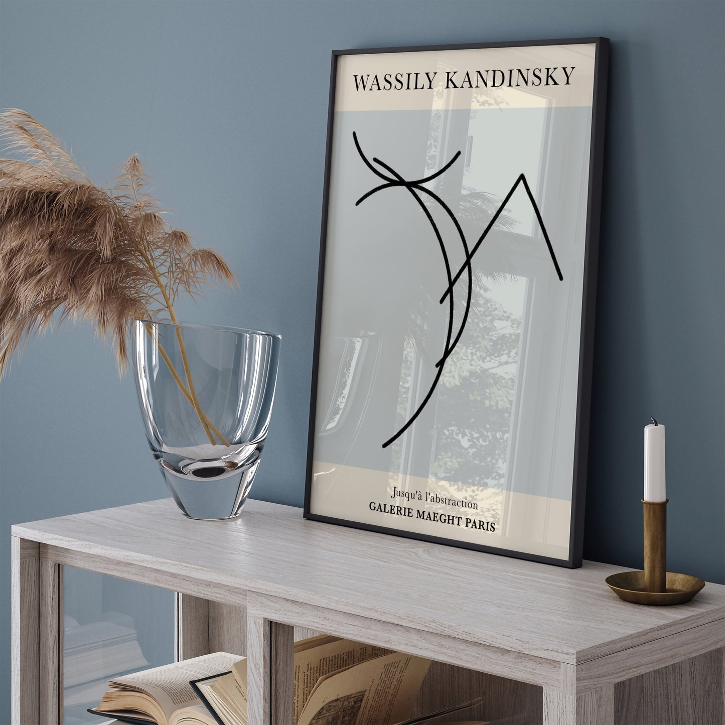 Wassily Kandinsky Dancer Line Art Poster