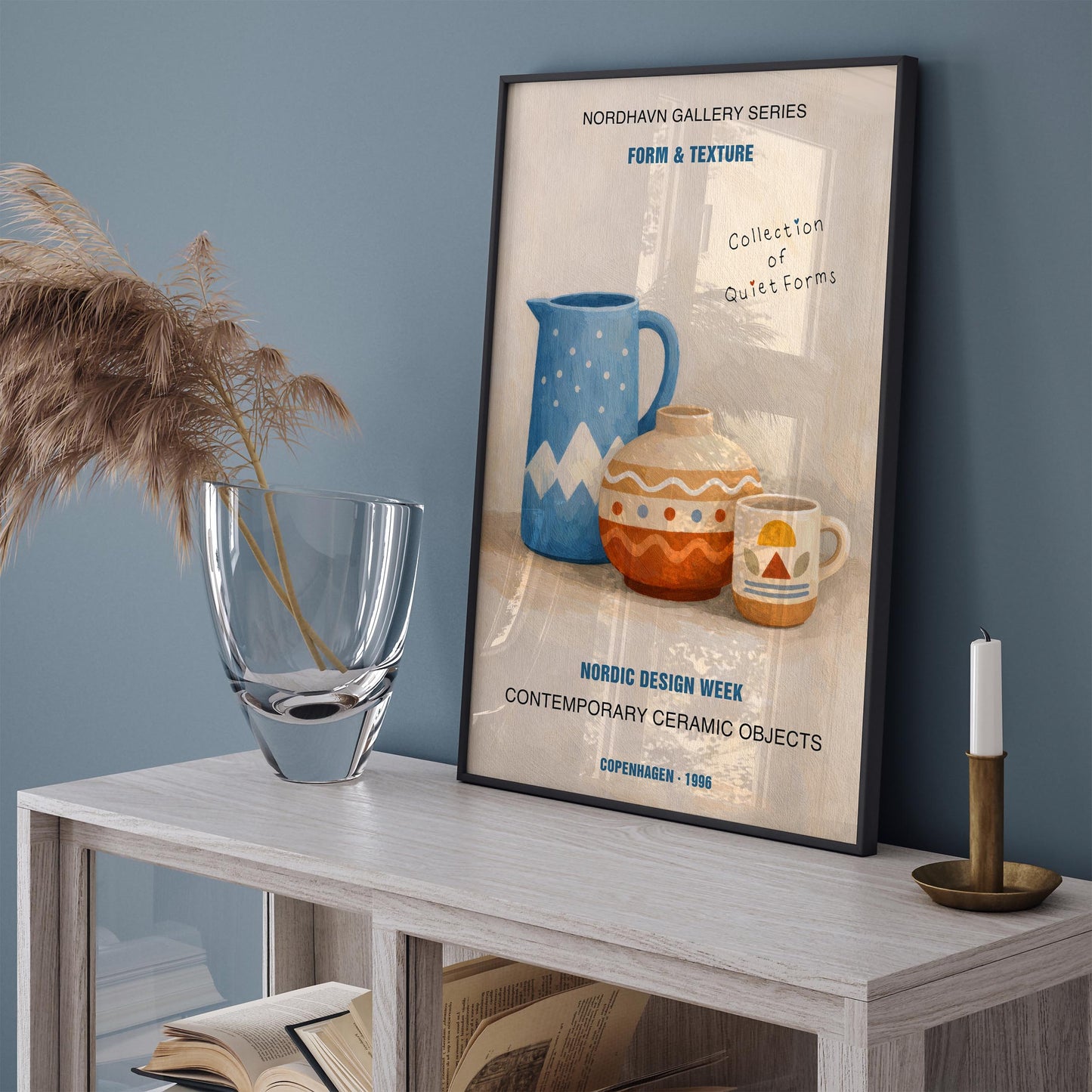 Scandinavian Ceramic Poster