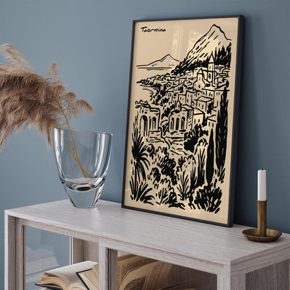 Taormina Italy Poster