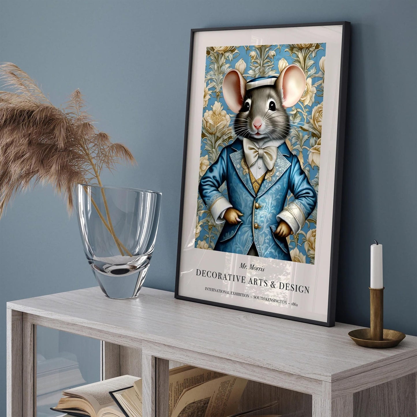 Victorian Mouse Mr. Morris Art Print 2025