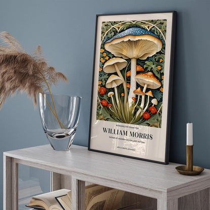 W. Morris Mushrooms Art Print