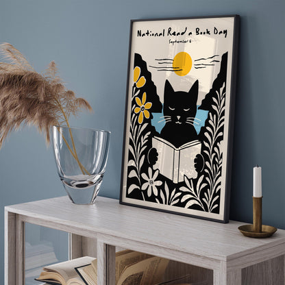National Read a Book Day Poster