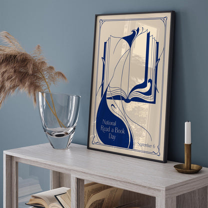 National Read a Book Day Poster