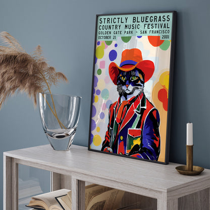 Strictly Bluegrass Country Music Poster