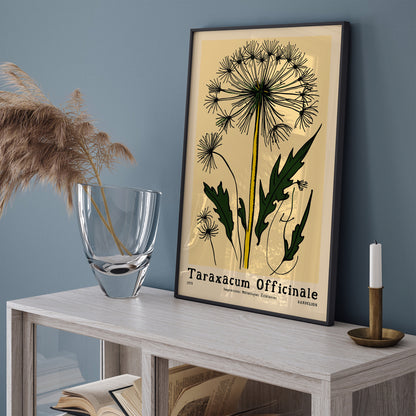 Dancelion - Retro Botanical Art Prints