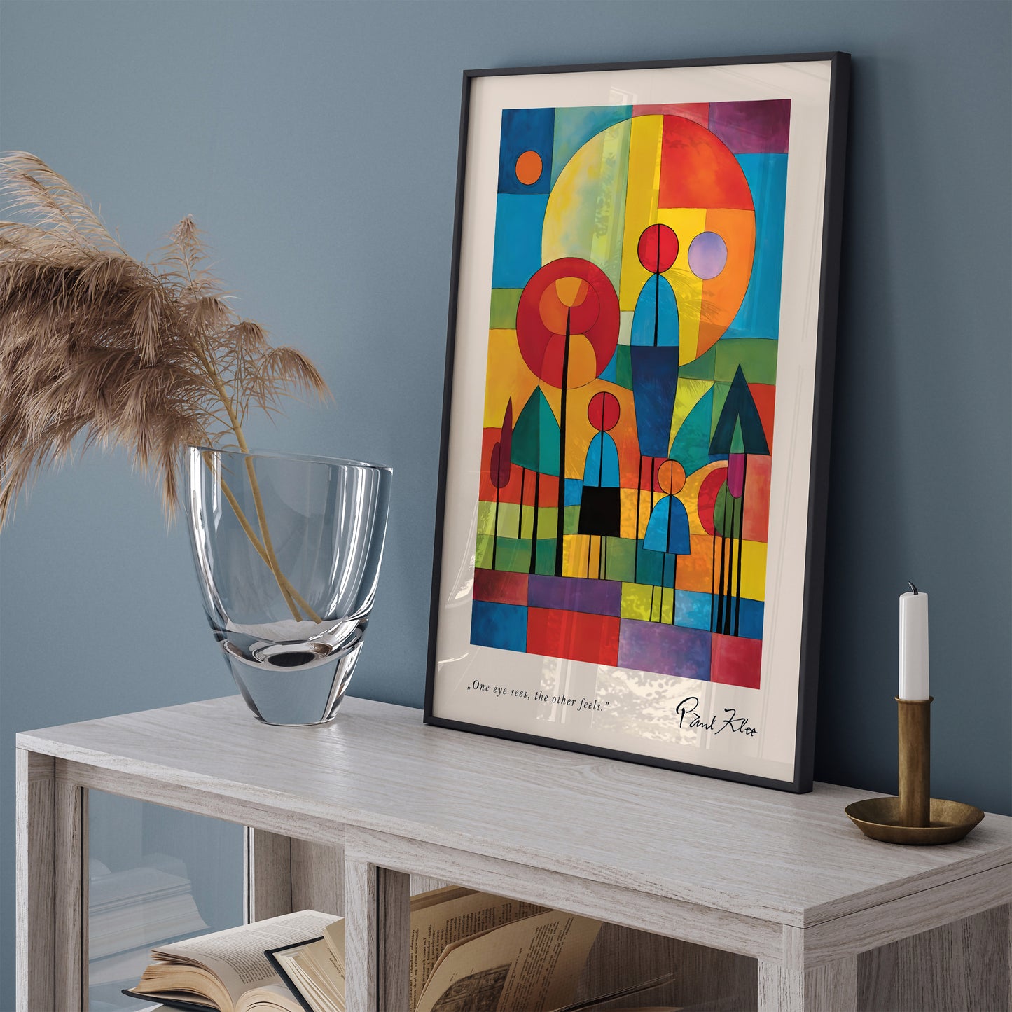 Colorful Family Paul Klee Wall Art