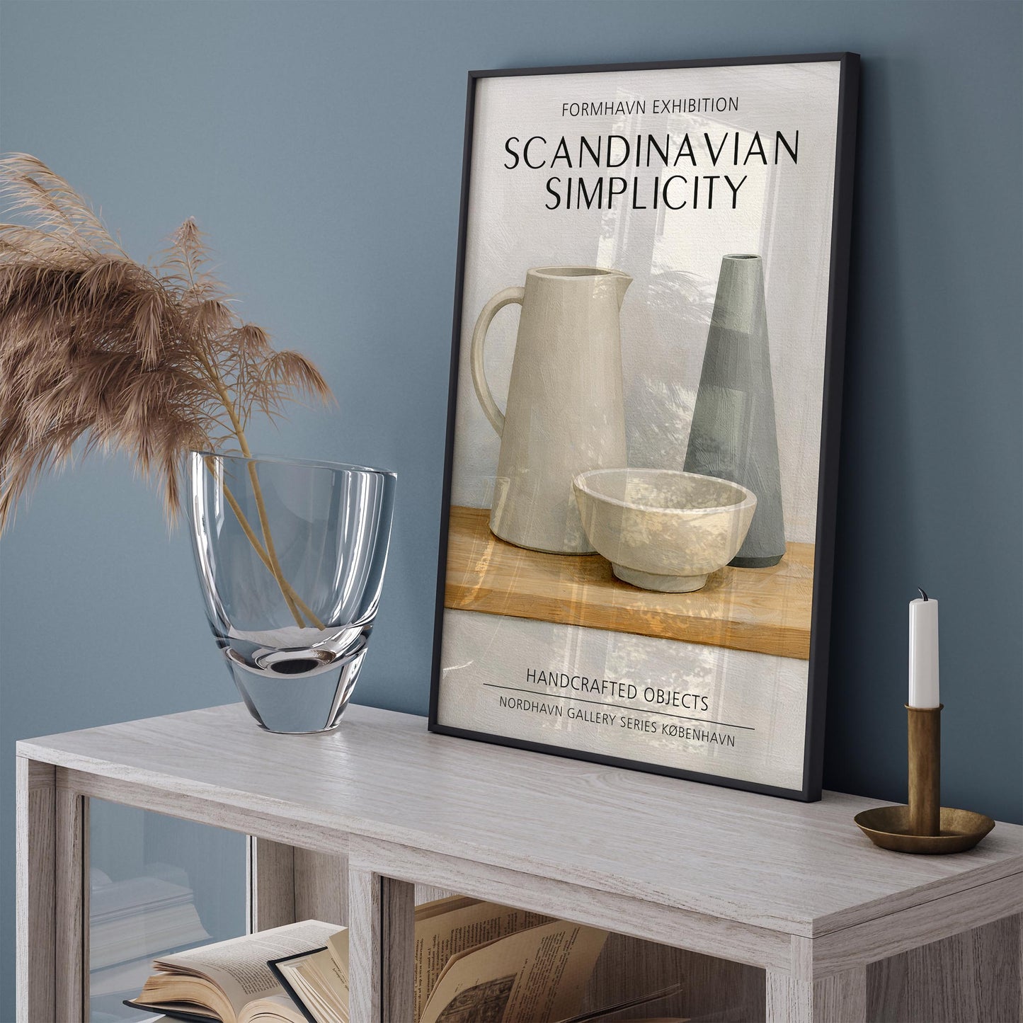 Scandinavian Simplicity Exhibition Poster