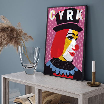 CYRK Polish Circus Vintage Poster