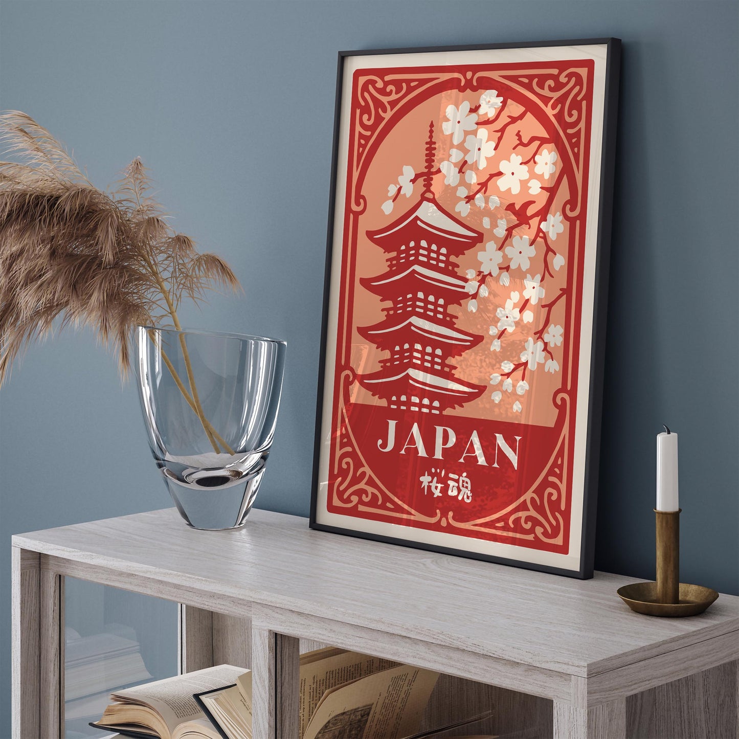 Soul of Sakura Japan Travel Poster