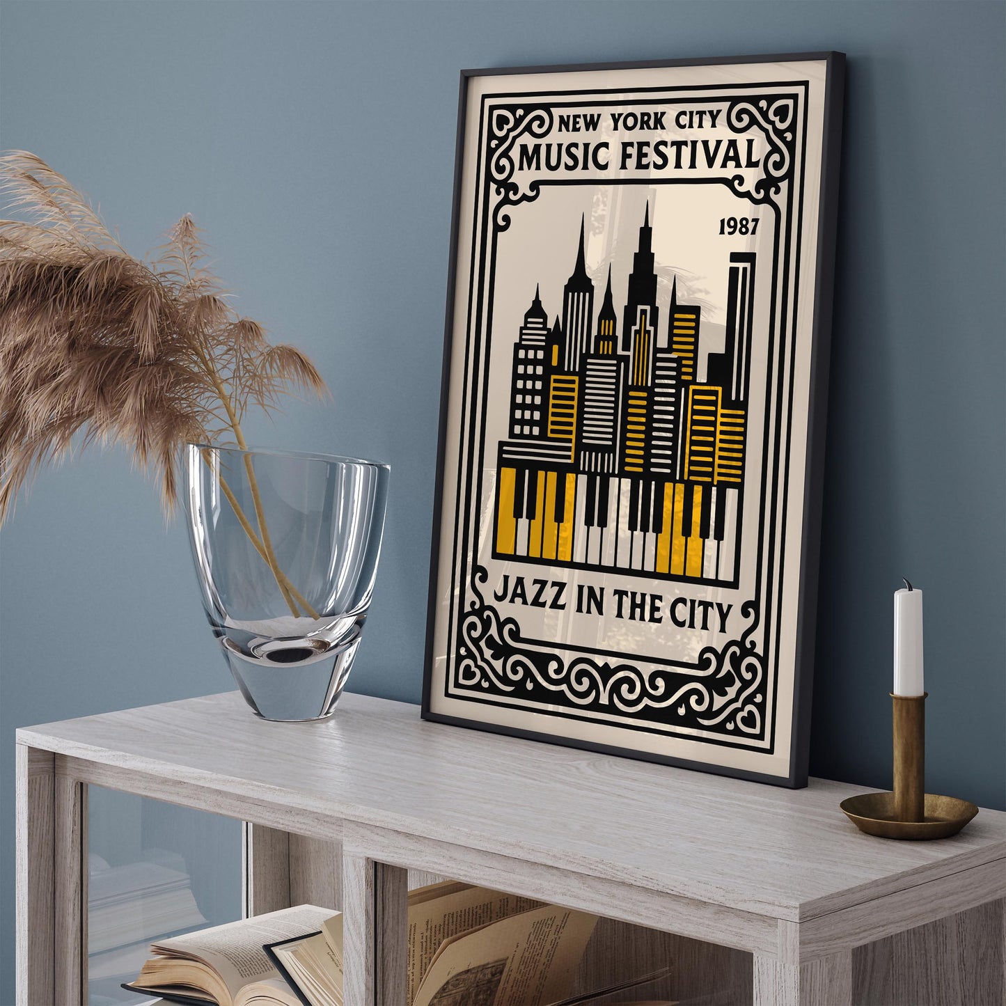 Jazz in the City NYC Poster