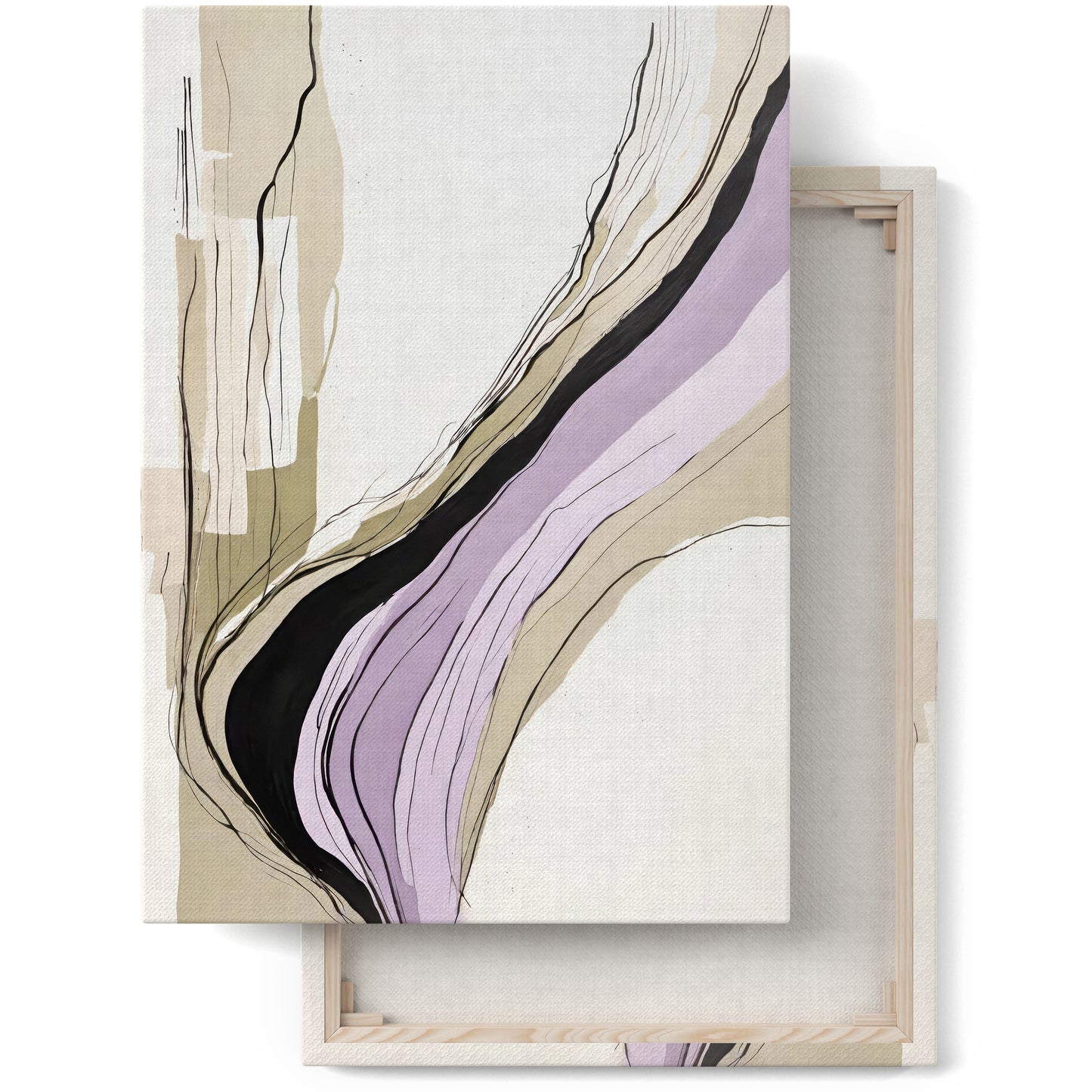 Contemporary Trendy Abstract Canvas Art