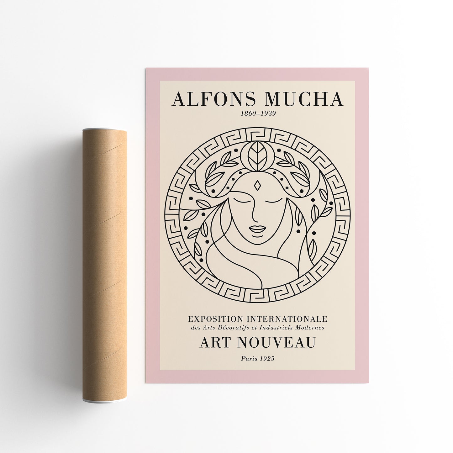 Alfons Mucha Art Nouveau Exhibition Poster