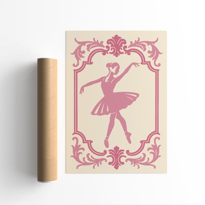 Ballerina Poster - CHÂTEAU CORE AESTHETIC PRINT