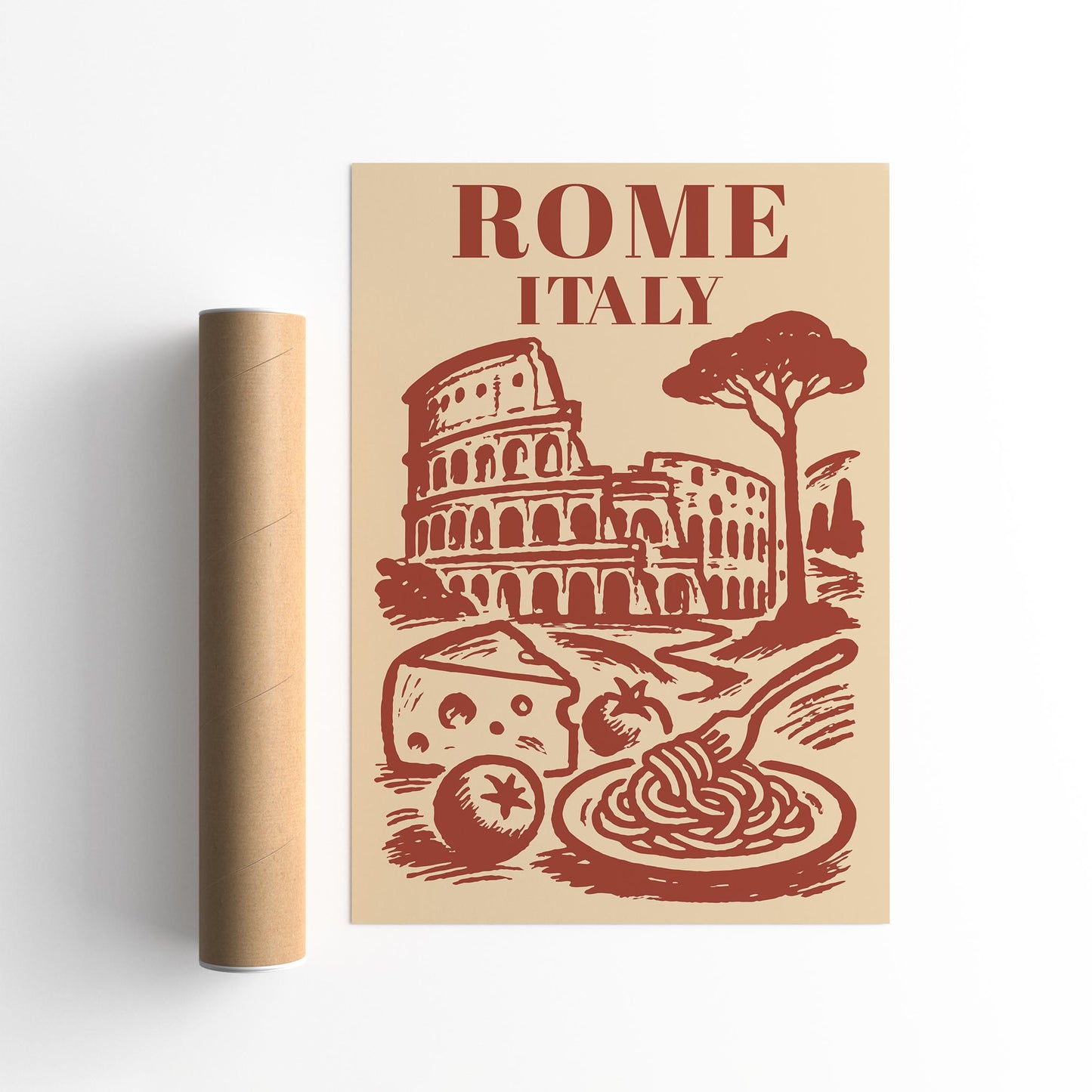 Rome Italy Poster 2026