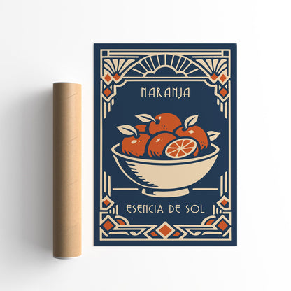 Oranges Fruit Poster