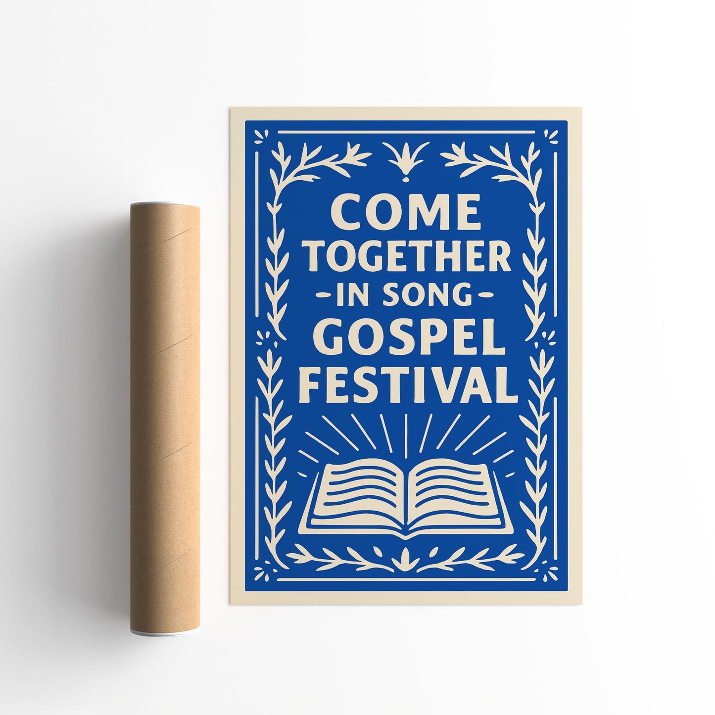 Come Together in Song Gospel Festival Poster
