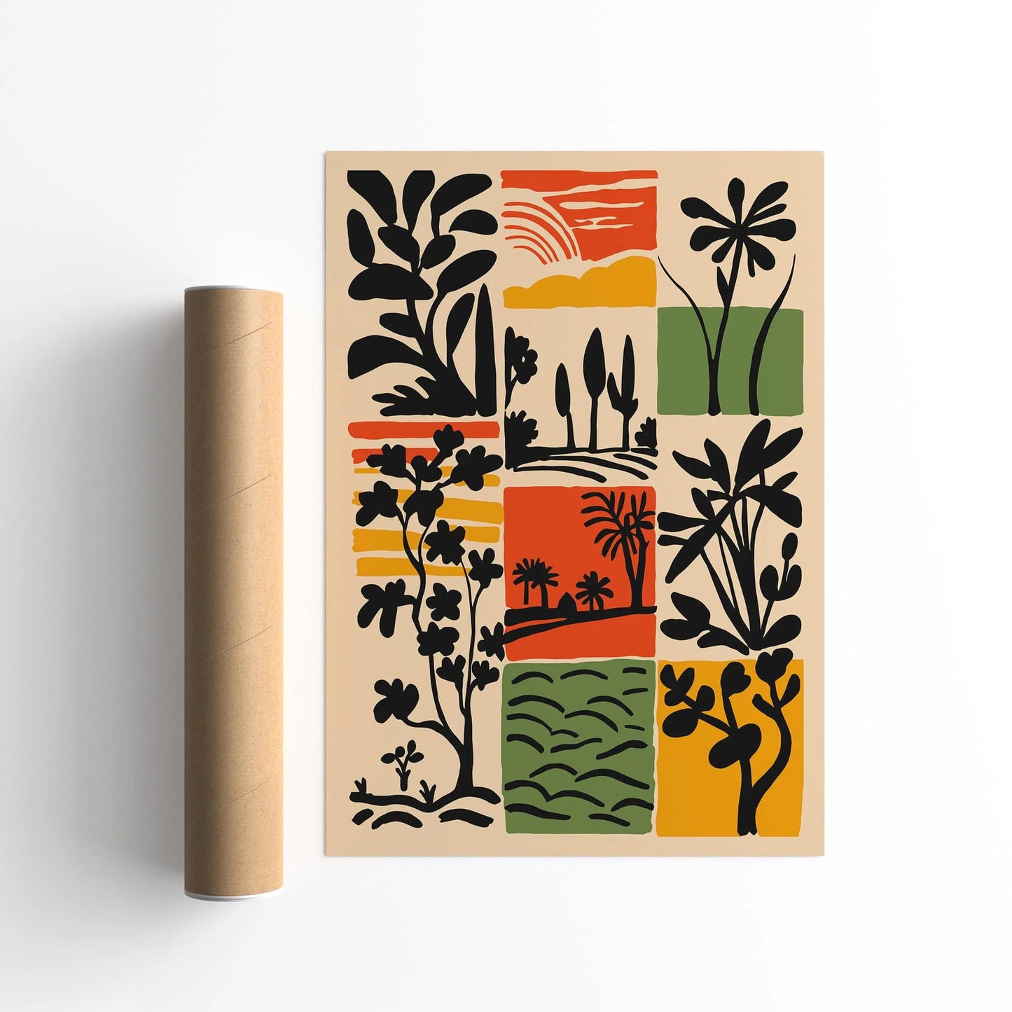 Abstract Landscape Wall Art Print