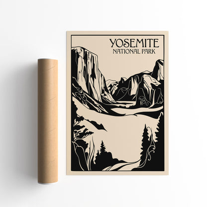 Yosemite National Park Poster