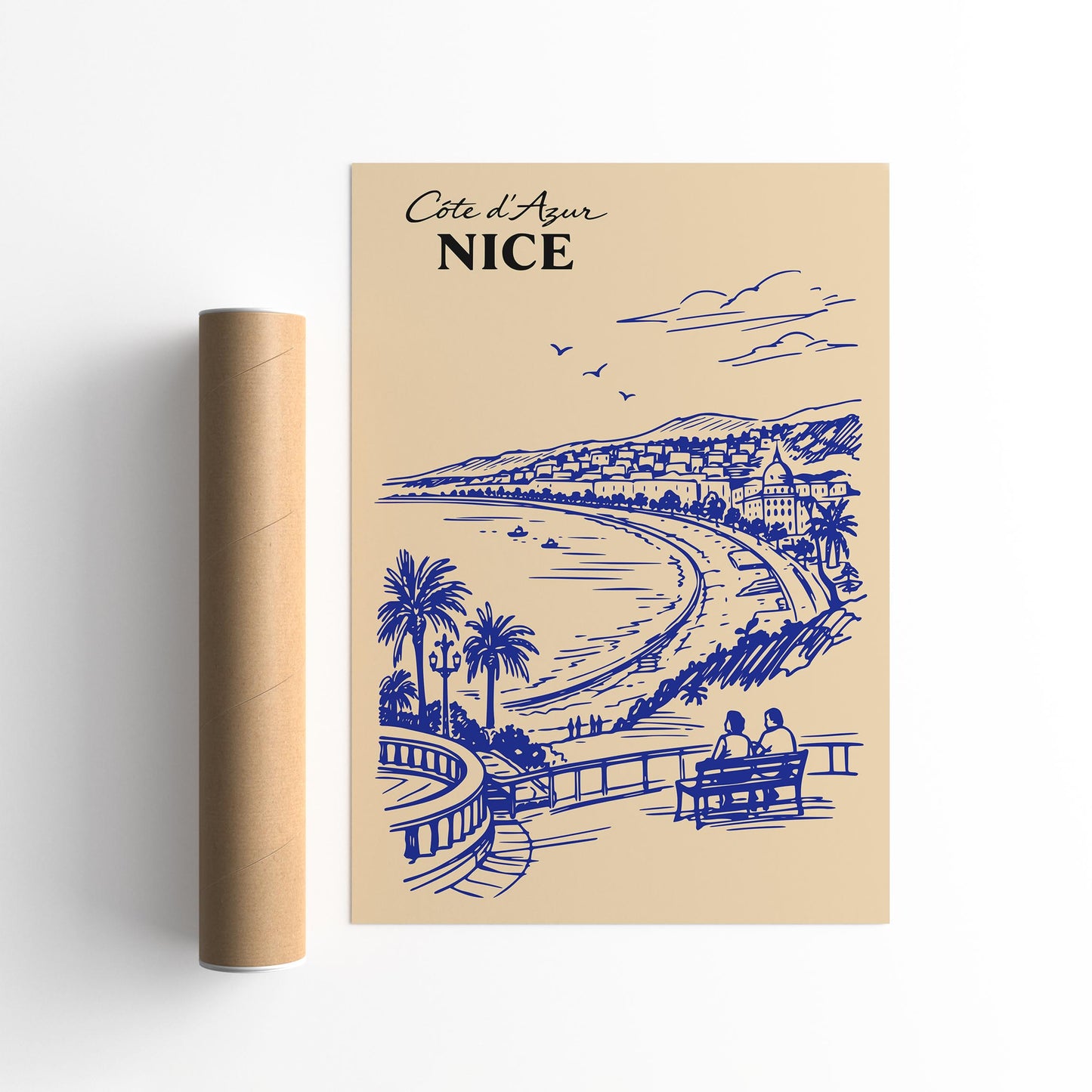 Côte d’Azur Nice Poster