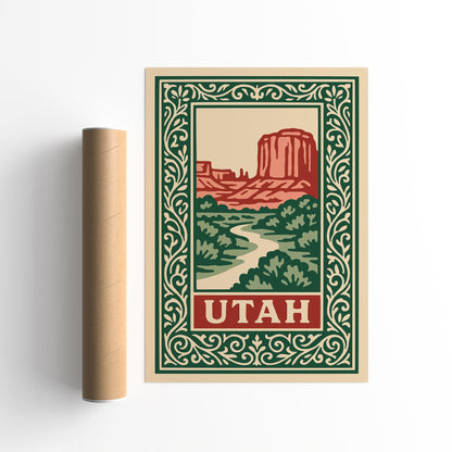 Utah Landscape Poster