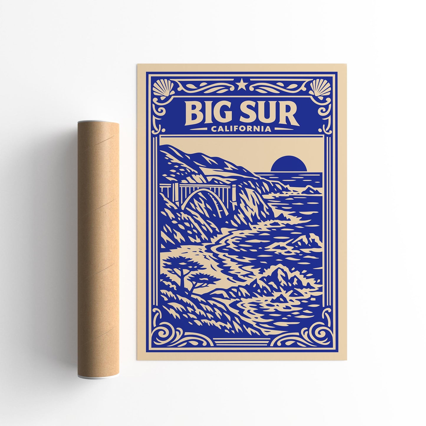 Big Sur California Poster