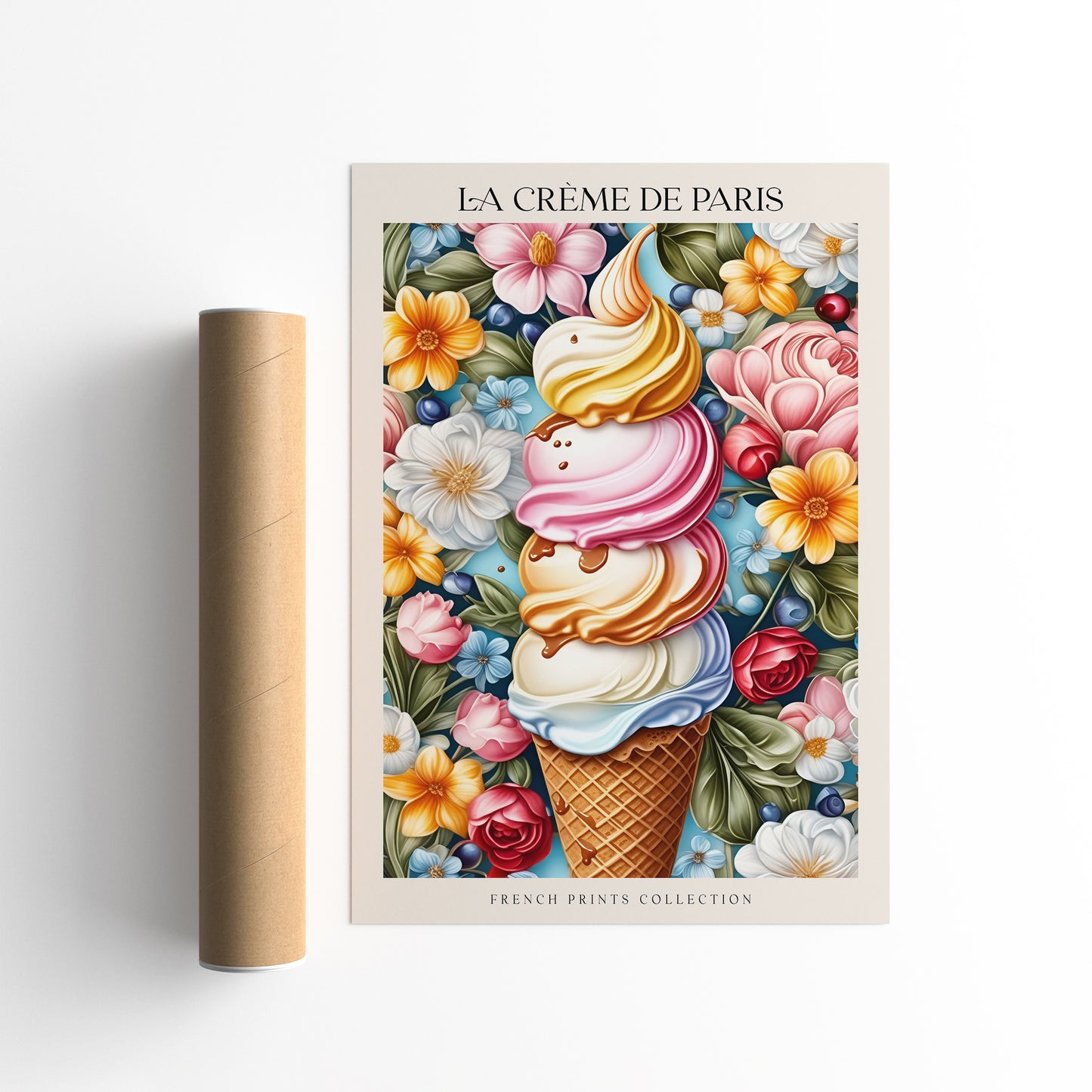 French Patisserie Wall Art Collection