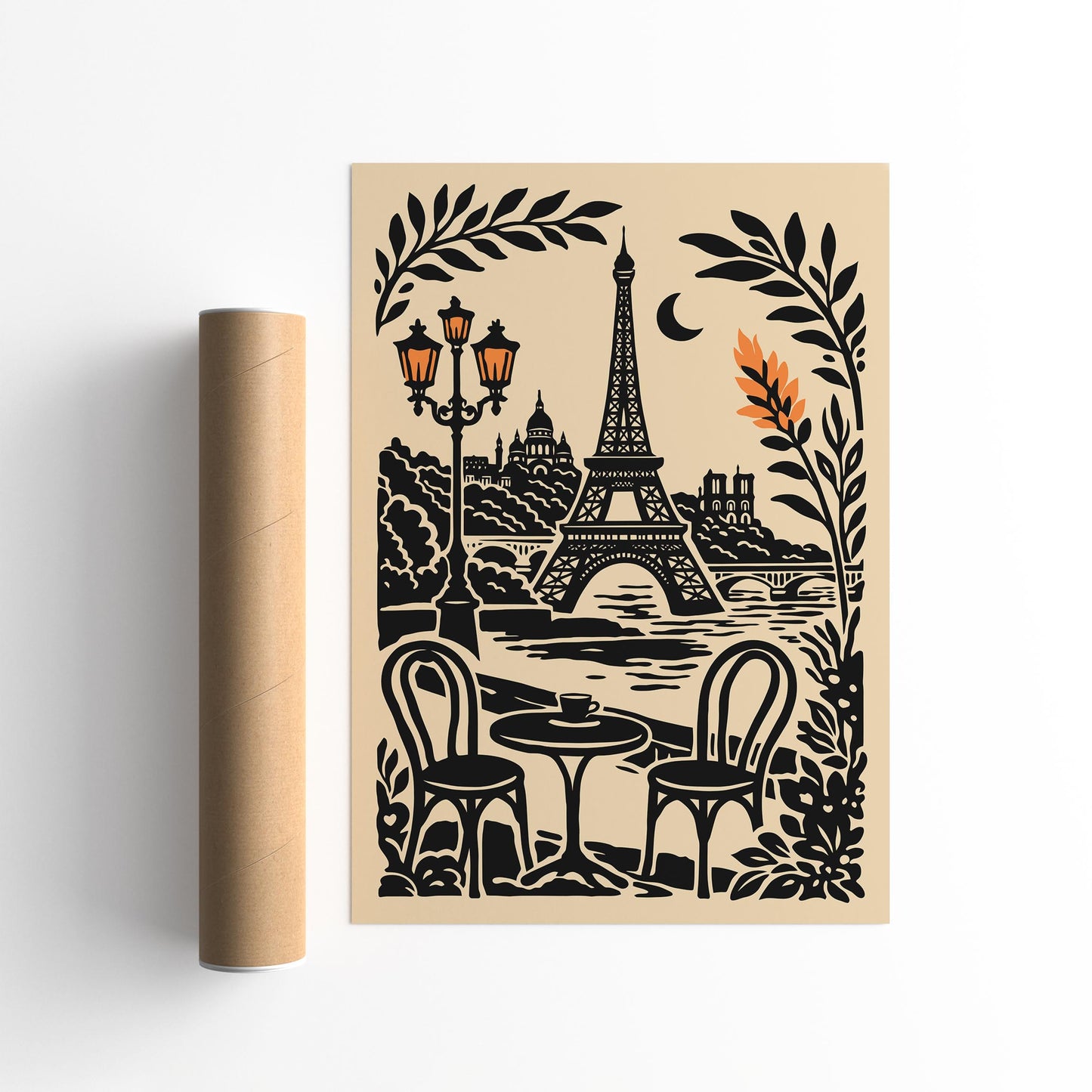 Eiffel Tower Paris Poster