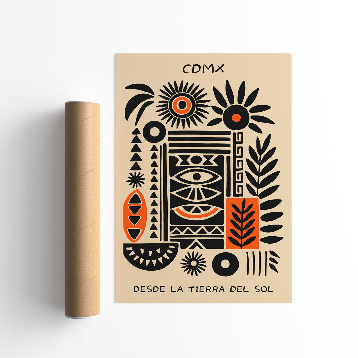 Ciudad de México Abstract Poster