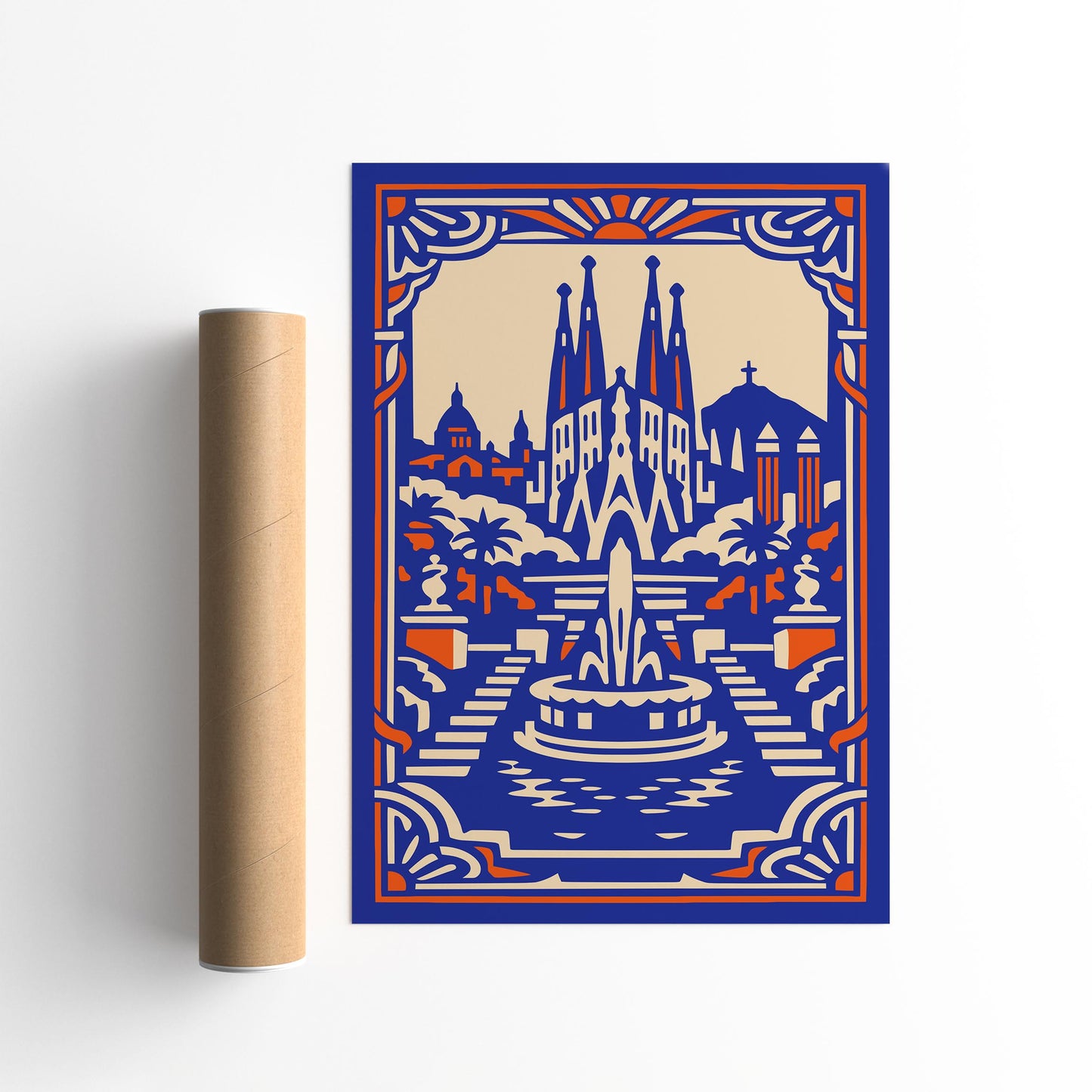 Sagrada Familia Barcelona Poster