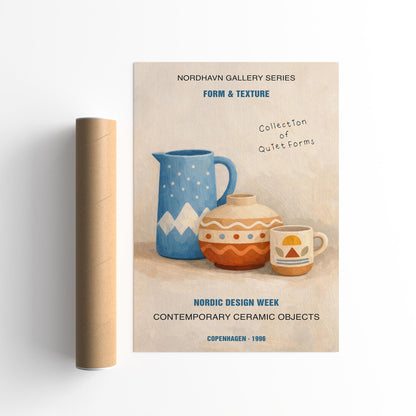 Scandinavian Ceramic Poster
