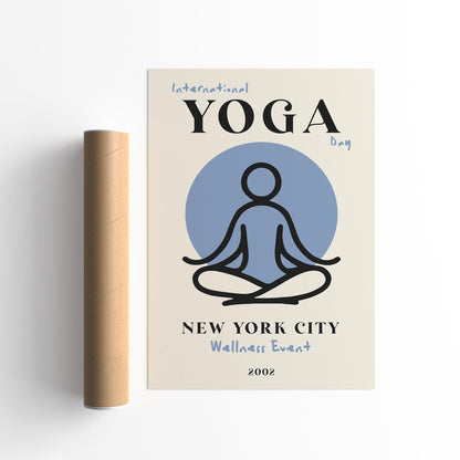 International Yoga Day NYC Poster