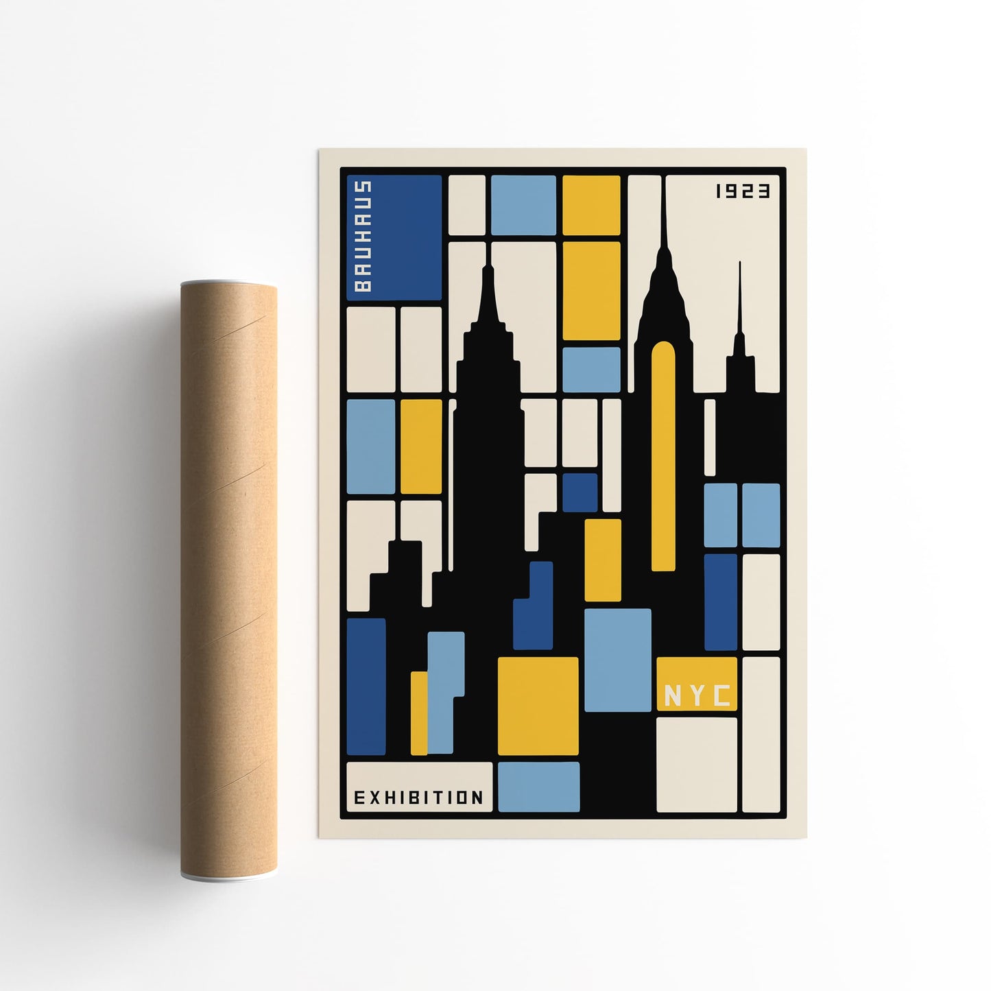 Bauhaus NYC Exhibition Art Print