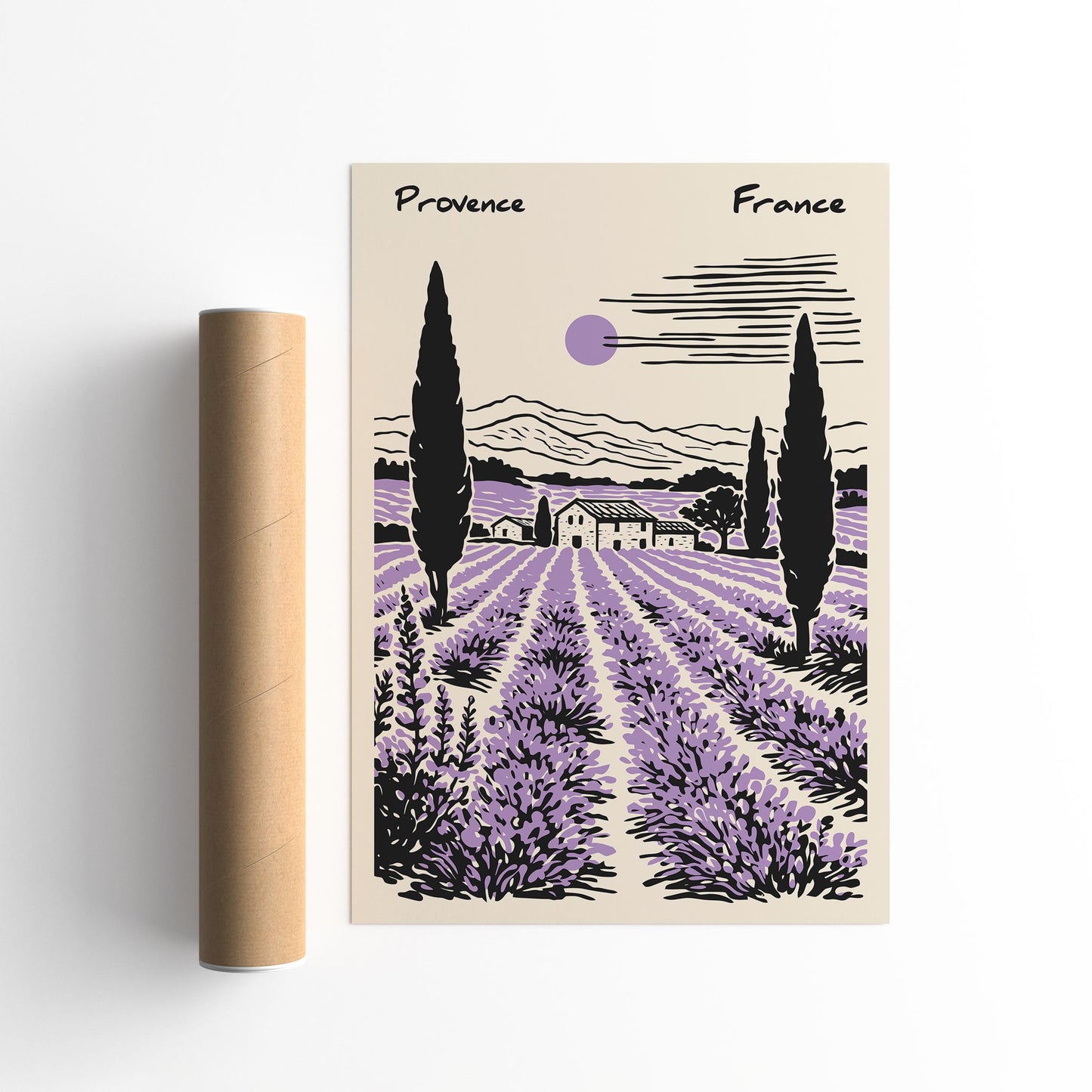 Provence France Travel Poster 2026