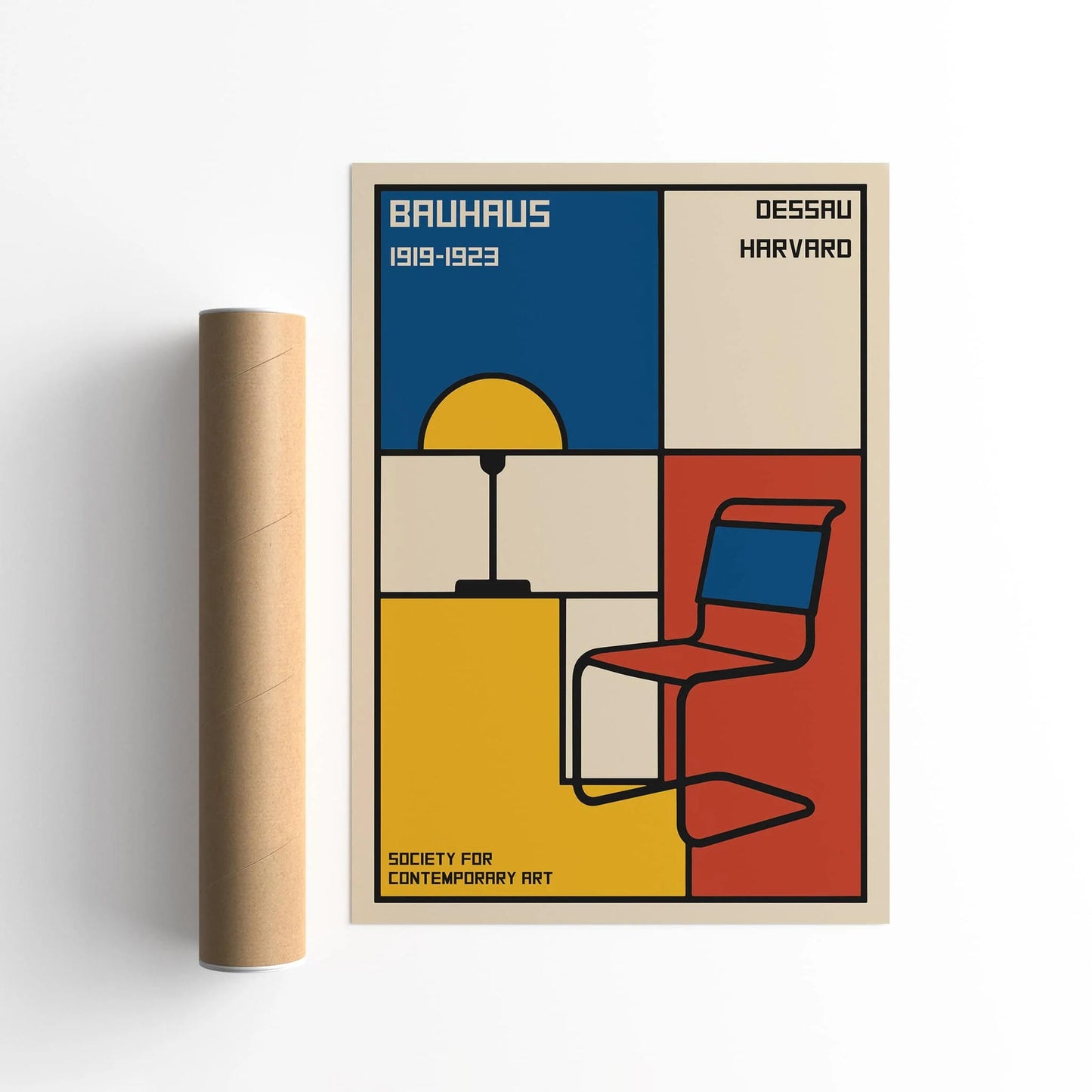 Bauhaus Society for Contemporary Art Poster