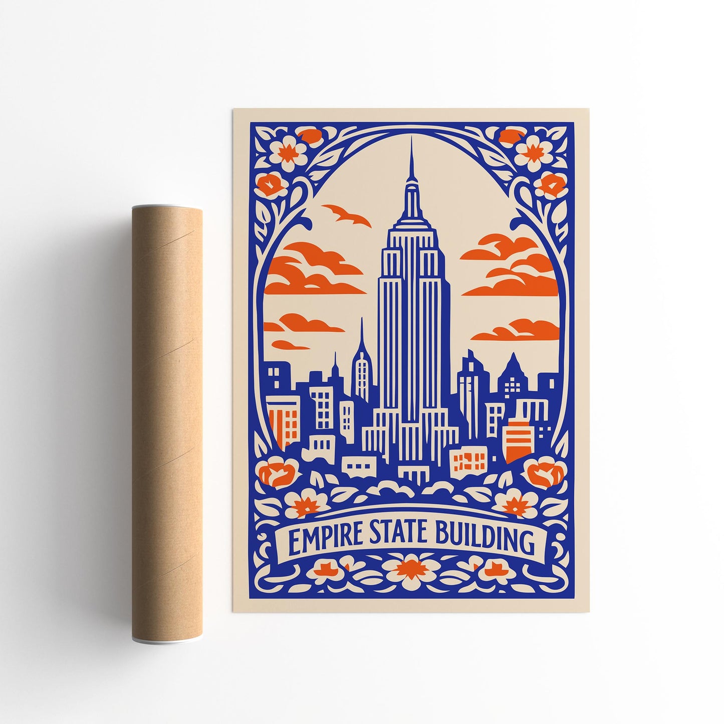 Empire State Building Poster