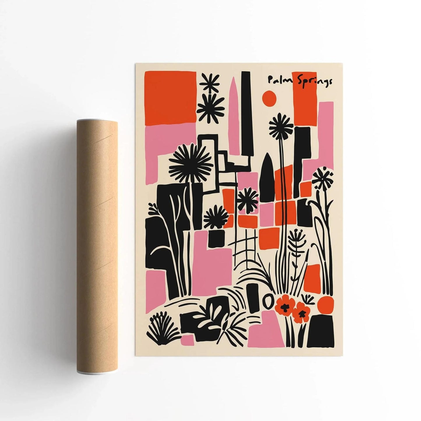 Palm Springs Mid Century Modern Poster