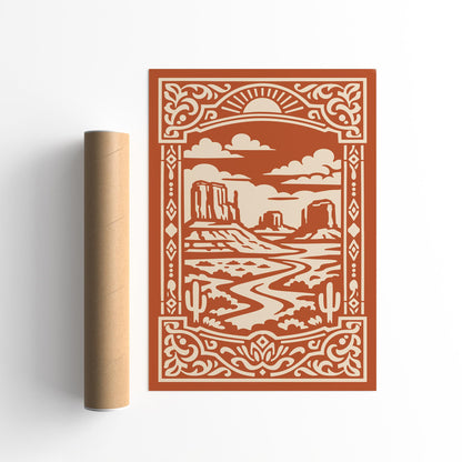 Monument Valley National Park Poster