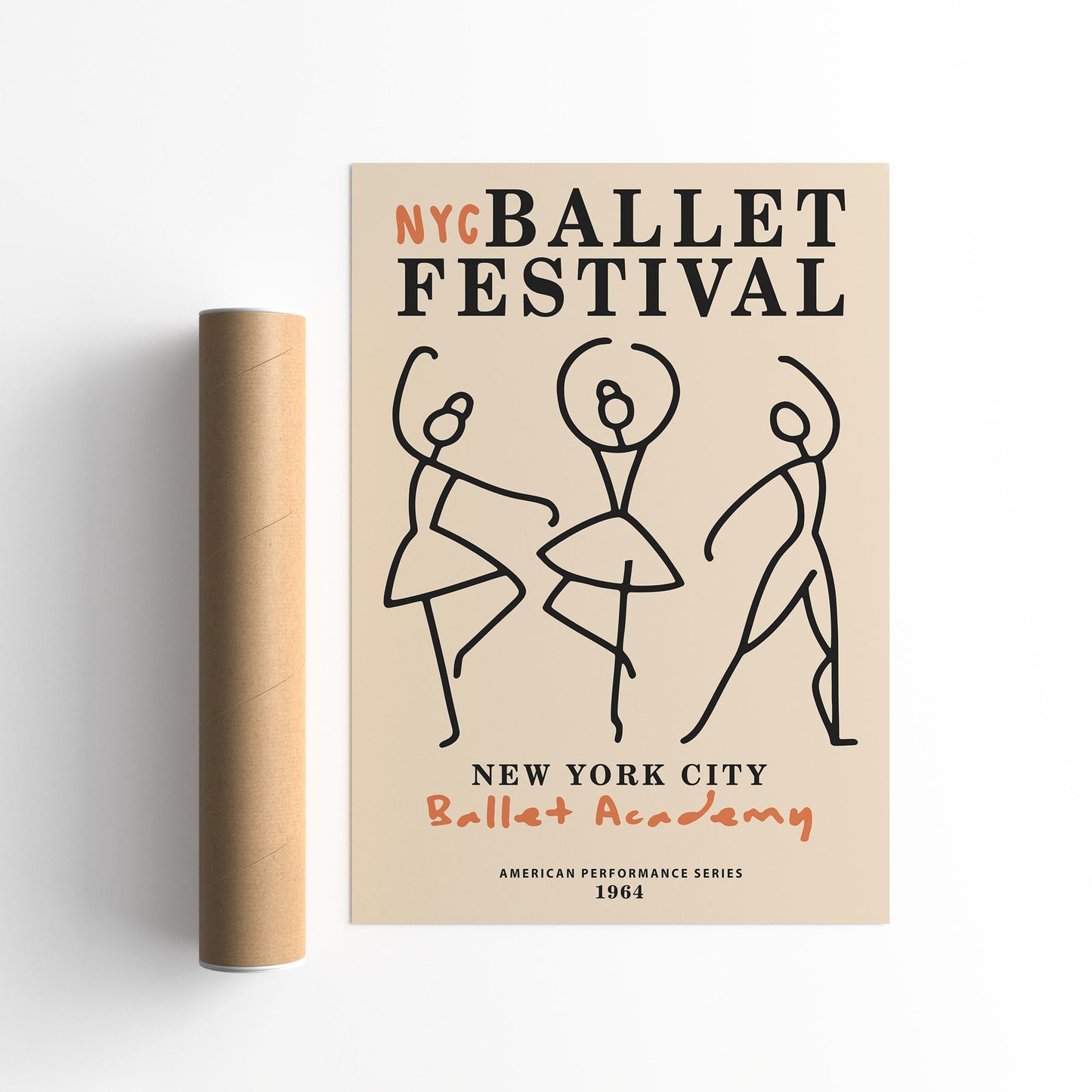 NYC Ballet Festival Poster
