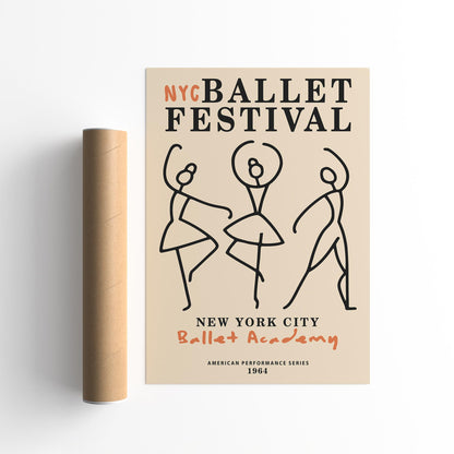 NYC Ballet Festival Poster