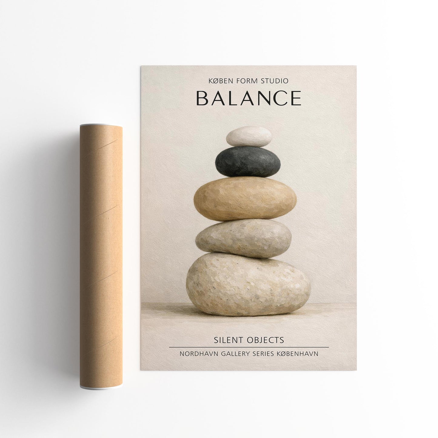 Balance Nordic Design Poster