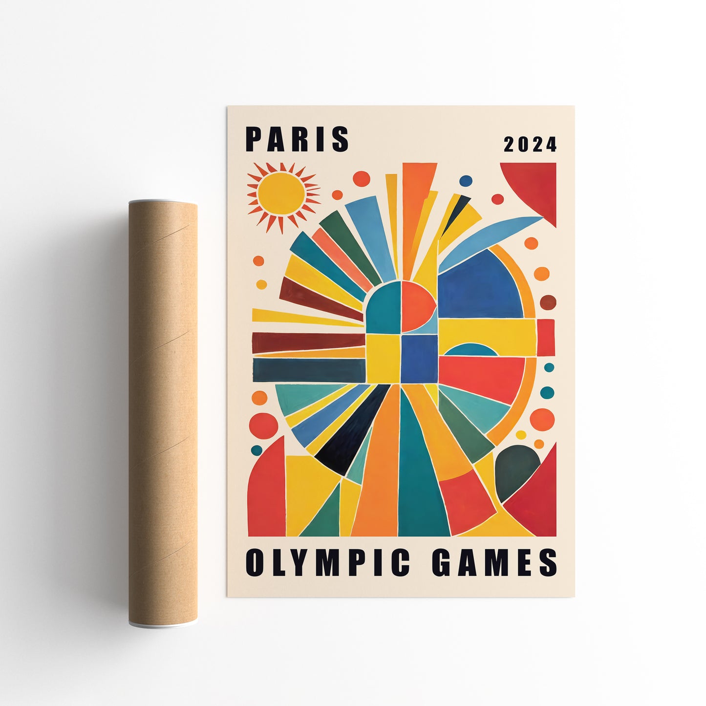 Olympic Games Paris 2024 Collectible Art Print